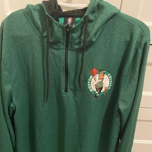 Celtics hooded long sleeve size L